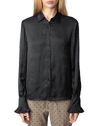 Zadig & Voltaire Thely Satin Blouse