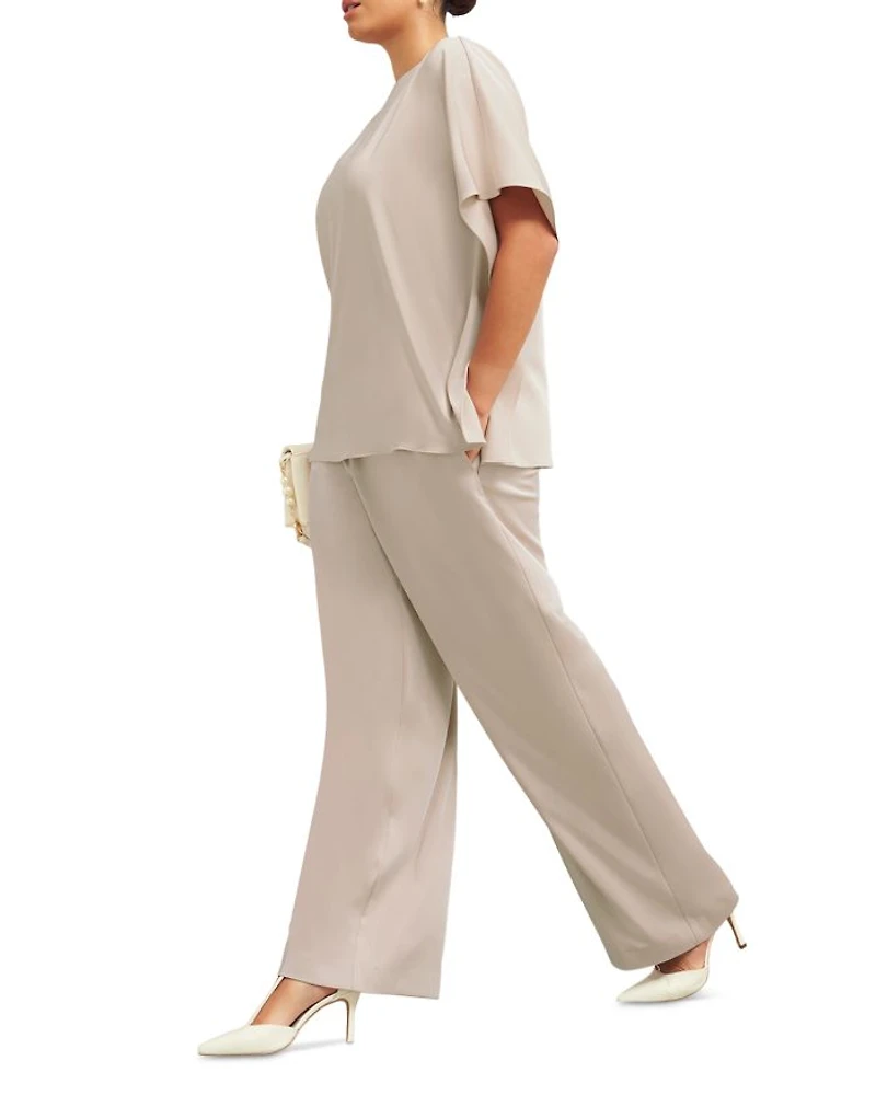 Delora Satin Top