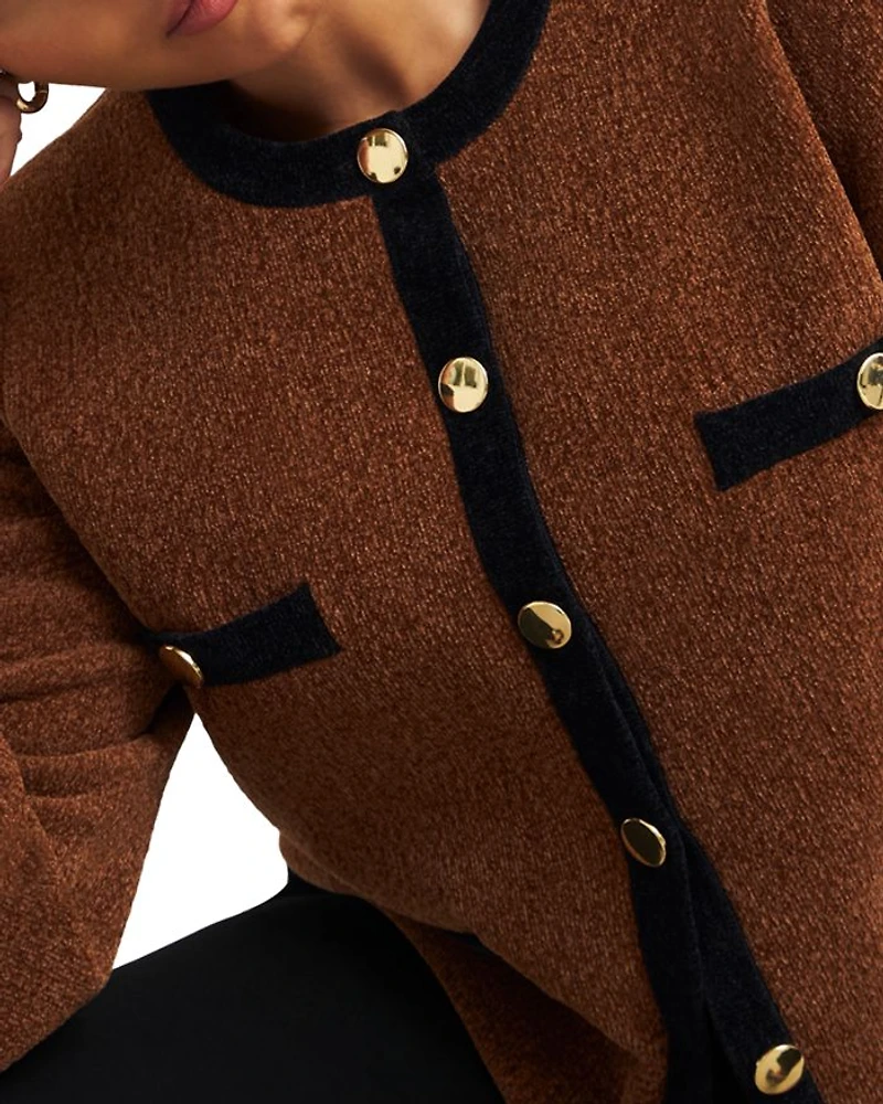 Bryony Chenille Cardigan