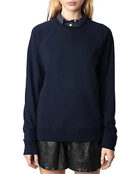 Zadig & Voltaire Upper Mo Fishnet Fallen Angel Sweater