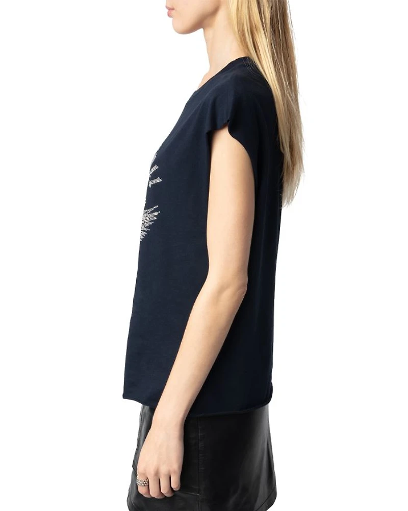 Cloe Guitar Wings Tee