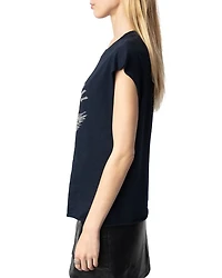 Cloe Guitar Wings Tee