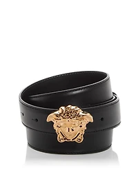 Men's Medusa Leather Belt