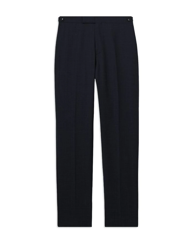 Slim Fit Hatch Textured Mixer Dress Pants