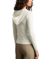 Chloe Ribbed Hooded Sweater