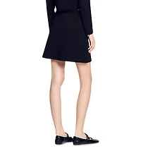 Short Knit Skirt