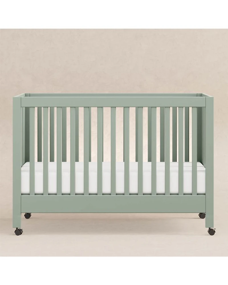 Maki Portable Folding Crib with Toddler Bed Conversion Kit