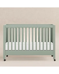 Maki Portable Folding Crib with Toddler Bed Conversion Kit