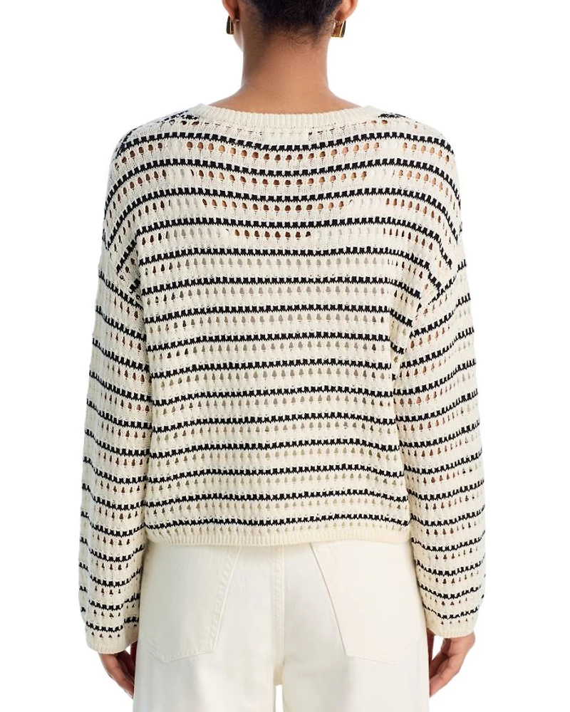 Open Knit Sweater