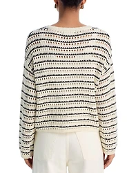 Open Knit Sweater