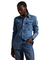 Denim Western Shirt
