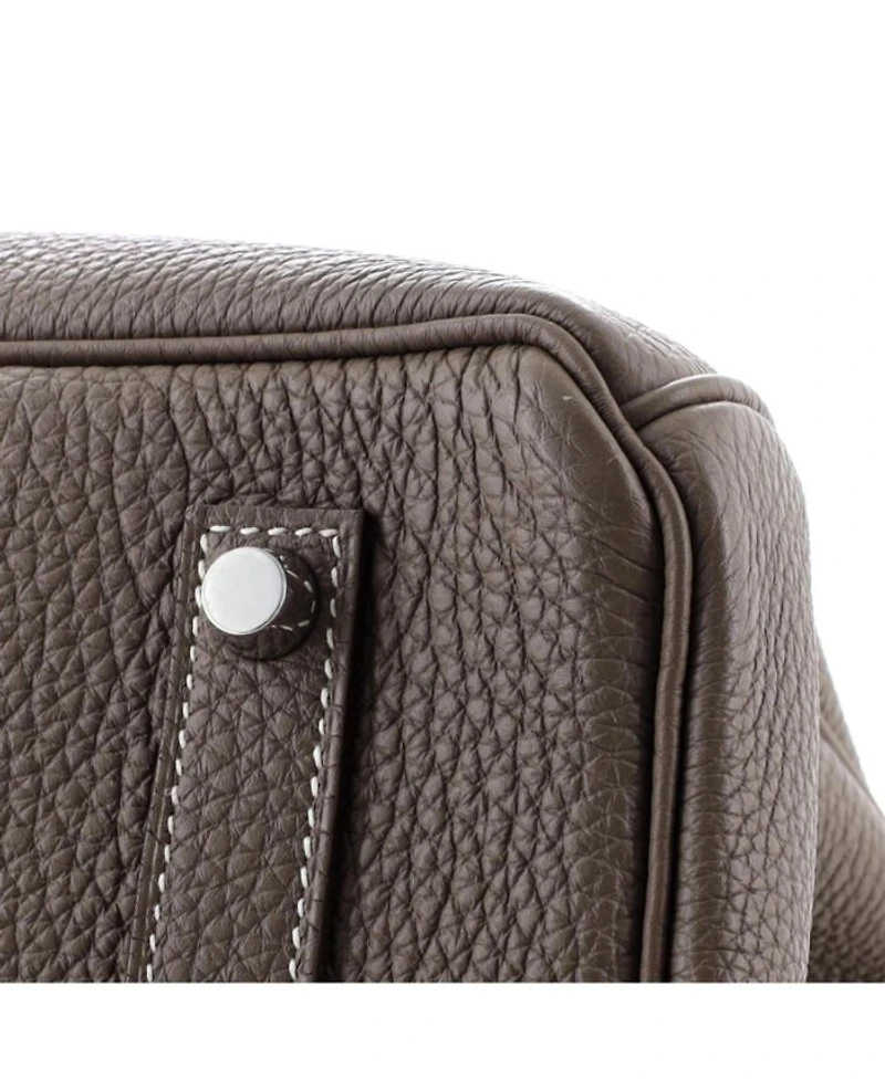 Pre-Owned HERMES Pre-Owned Hermes Birkin Handbag Togo with Palladium Hardware