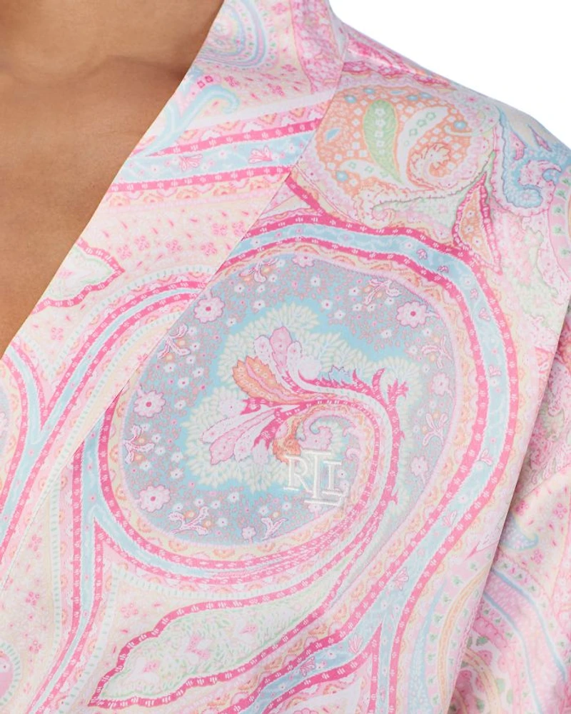 Short Wrap Robe
