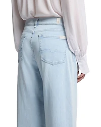 Lotta High Rise Wide Leg Jeans Malibu Sky