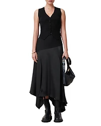 Pia Satin Skirt