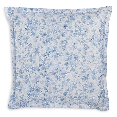 Sky Blue Meadow Sateen Euro Sham Set - Exclusive