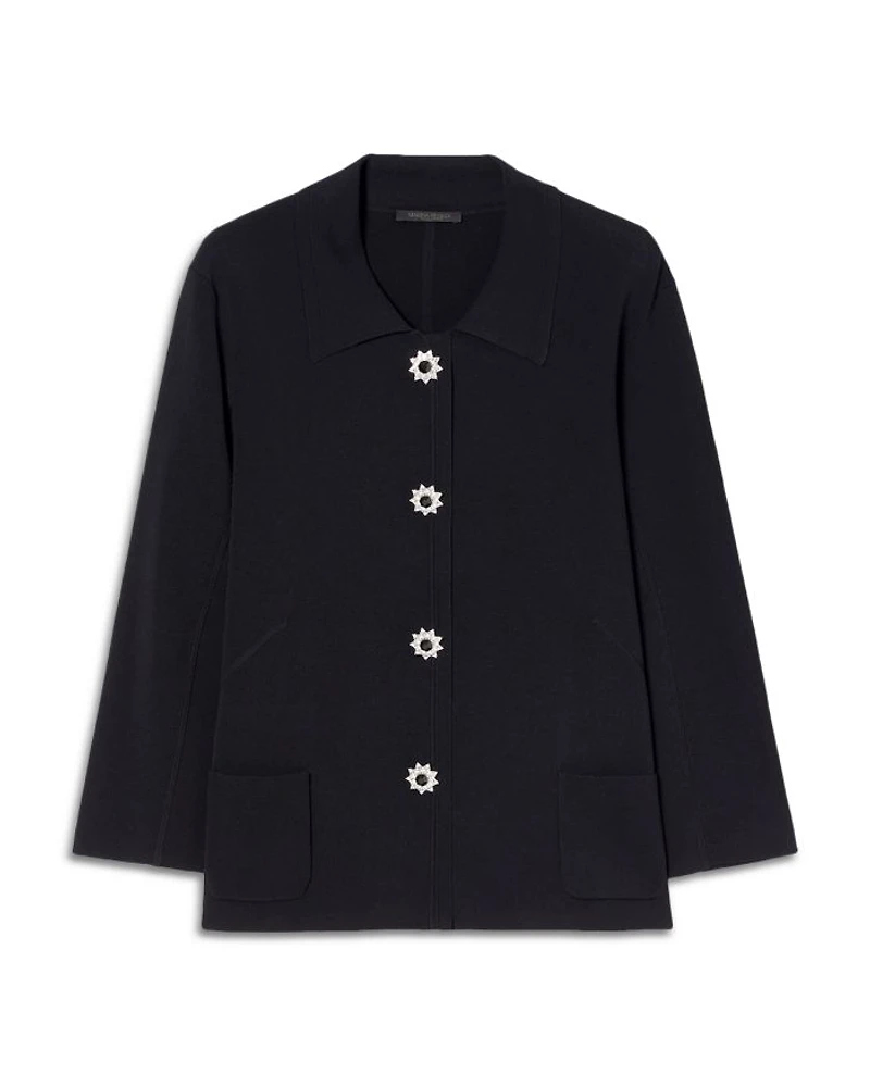 Uscita Comune Star Button Cardigan