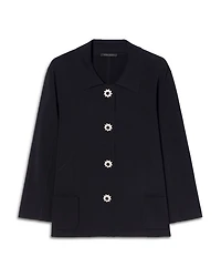Uscita Comune Star Button Cardigan