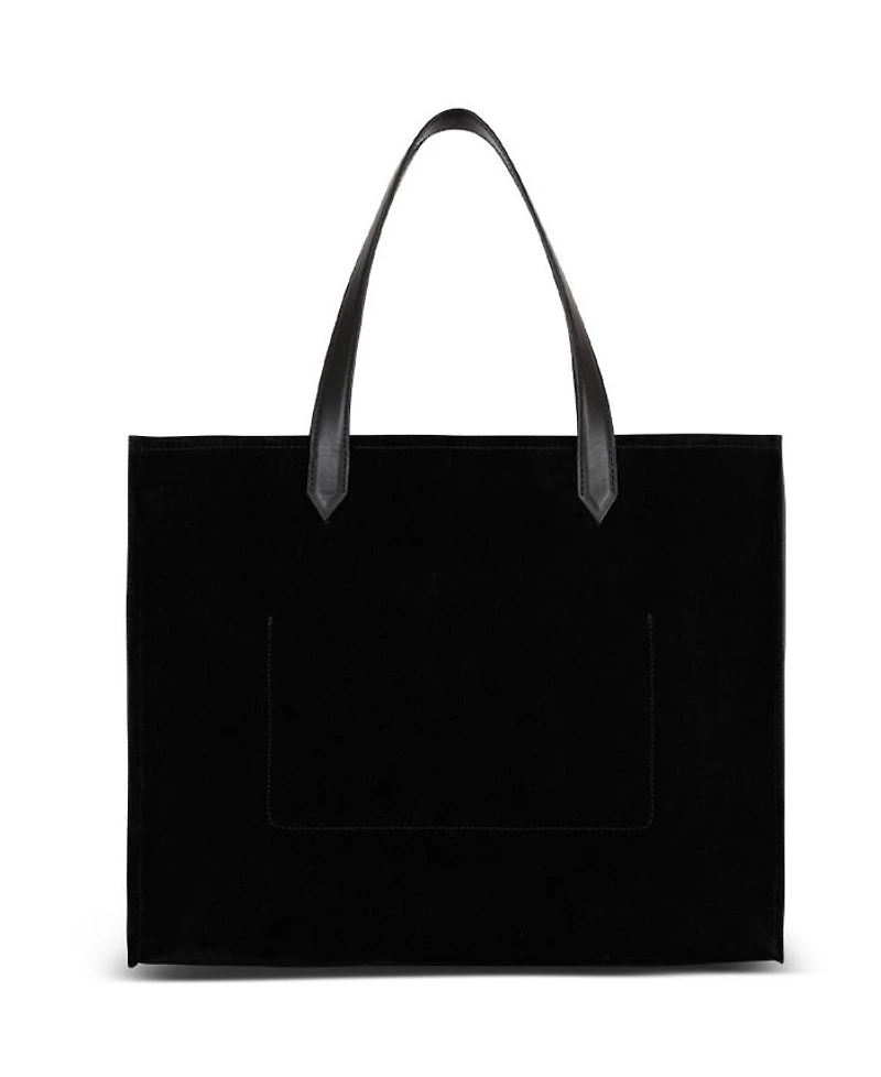 Women's Medium Suede B-Army Tote Bag