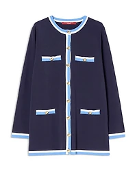 Sport 1A Uscita Melk Crewneck Cardigan Sweater