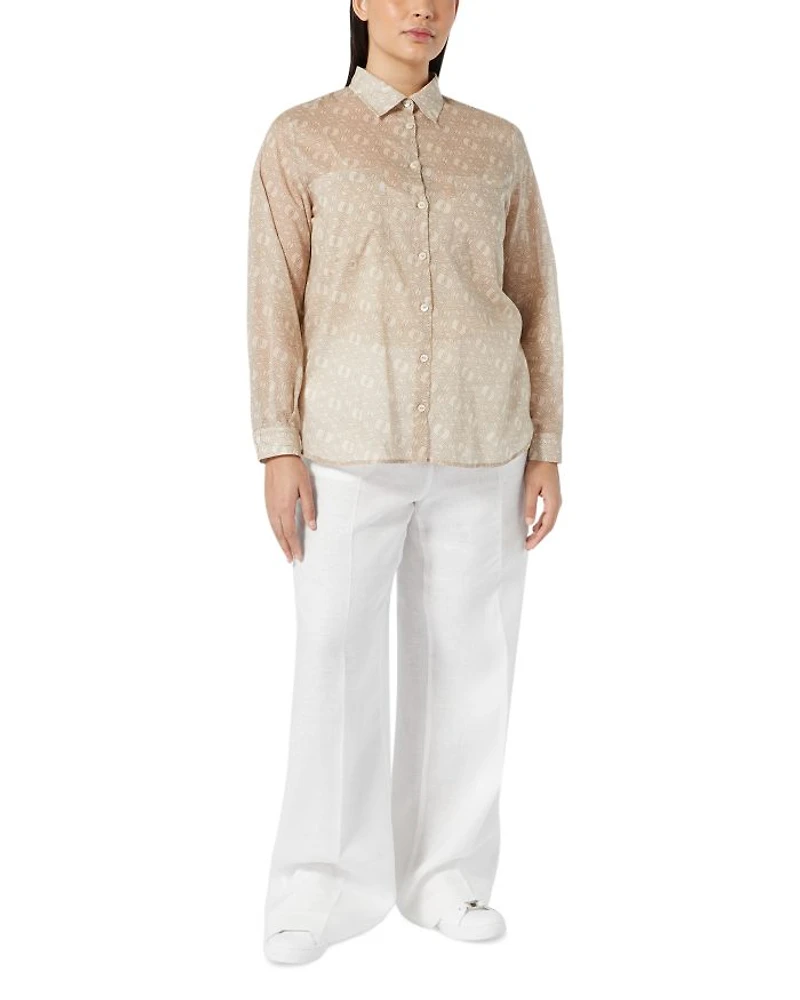 Sport 2A Uscita Ciurma Linen Pants