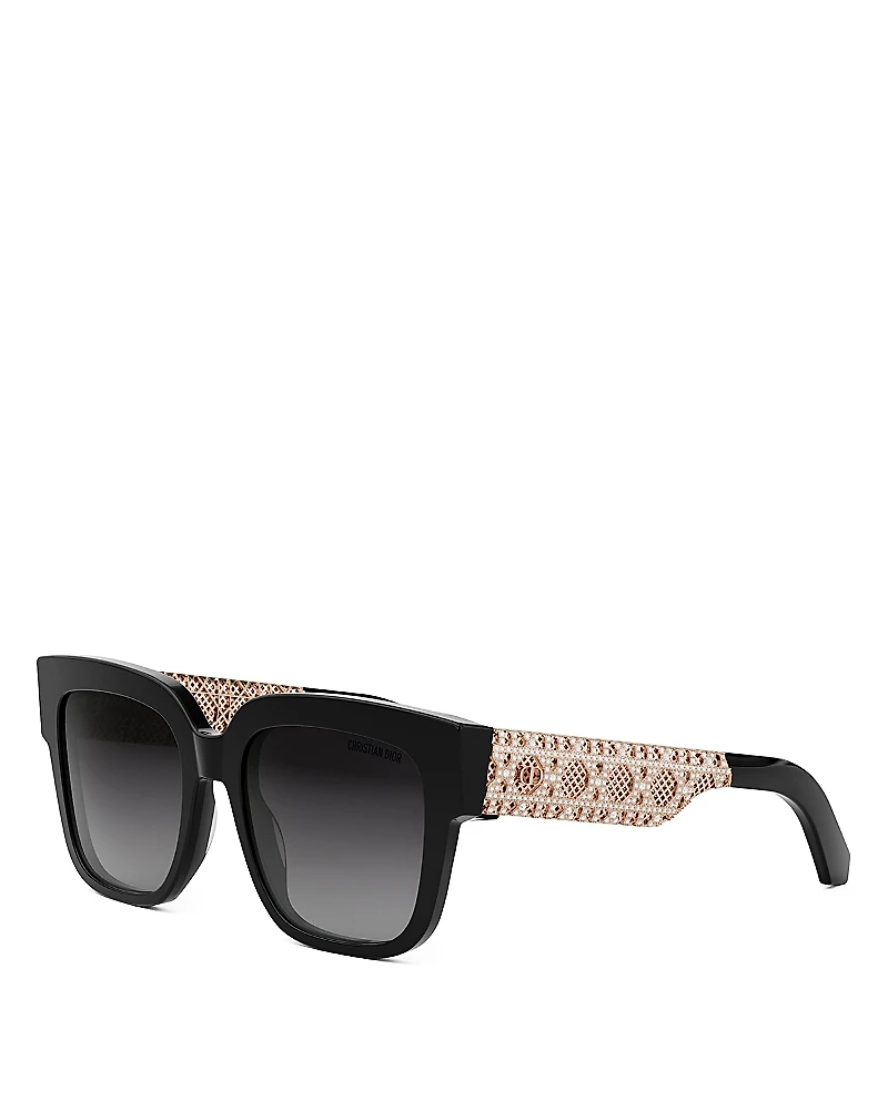 Dior DioResille Square Sunglasses, 54mm