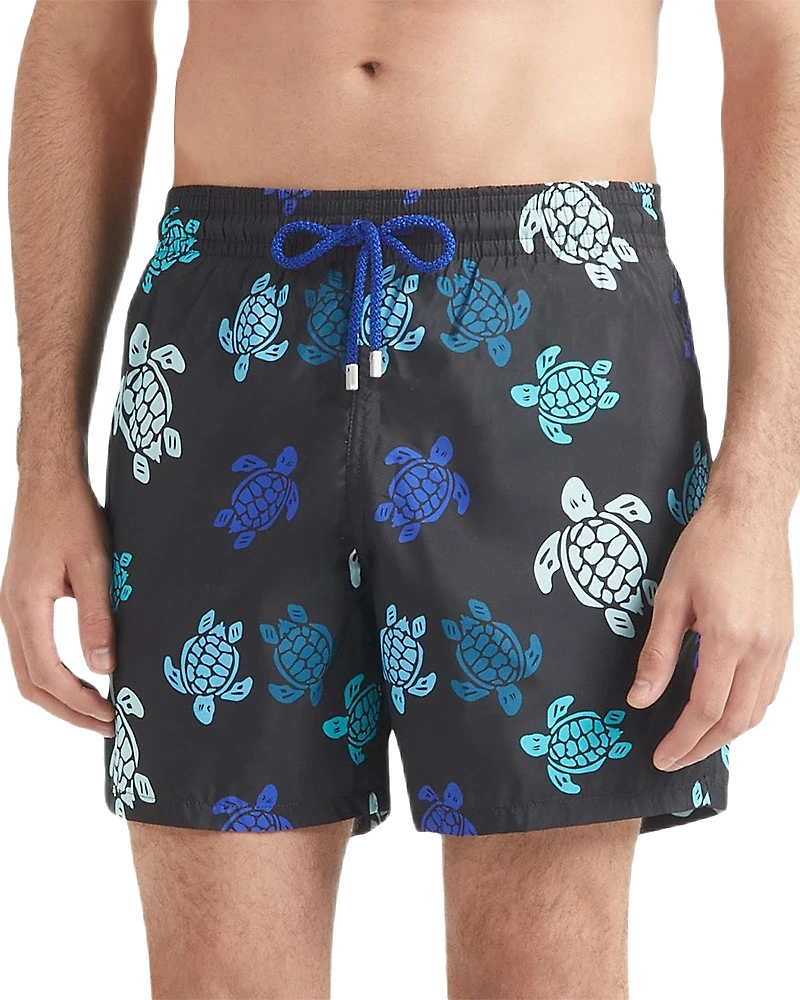 Vilebrequin Mahina Printed 5.5 Swim Trunks