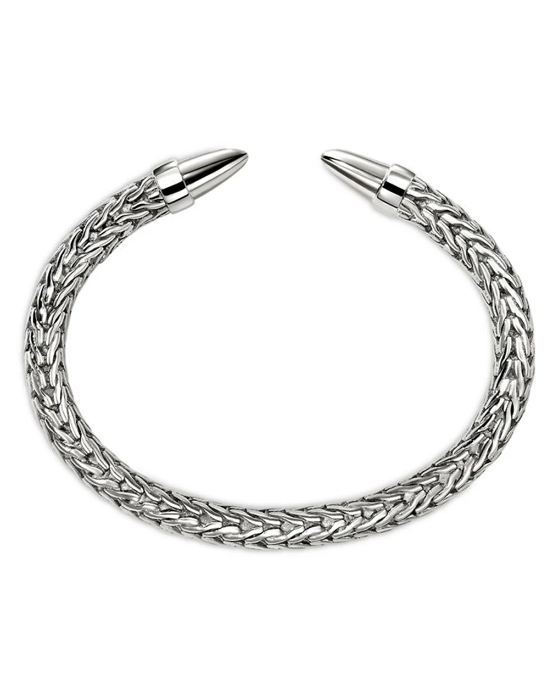 Sterling Silver Spear Polished Cuff Bracelet