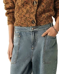 Avalon Seamed Jeans Light Used Blue