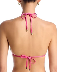 Floral Elegance Bikini Top