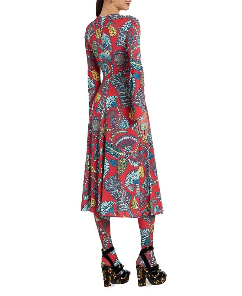 Farfalla Dress Sicomore Red