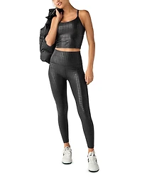 Caught The Midi Leggings Houndstooth