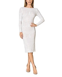 Dress the Population Emery Sequined Scoop Back