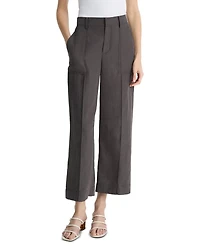 Low Rise Mixed Media Pants