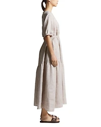 Teardrop Linen Dress