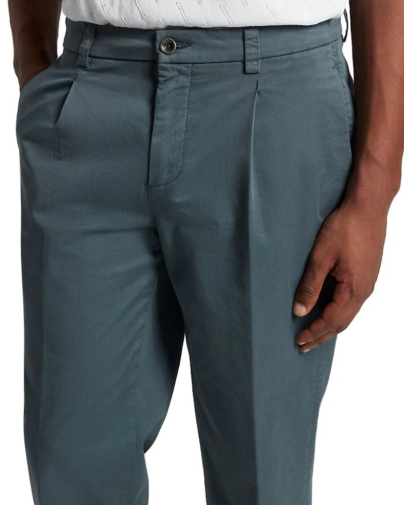 Relaxed Fit Garment Dyed Trousers
