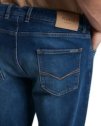 Regular Fit Washed Jeans Blue