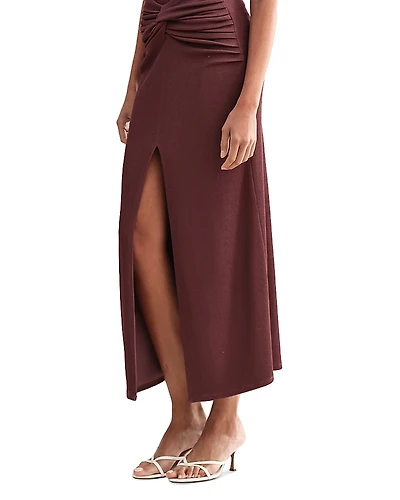 PatBO Merian Knit Maxi Cover-Up Skirt