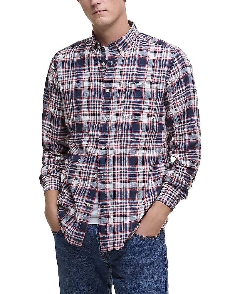 Barbour Bridport Tailored Fit Linen Blend Shirt