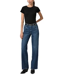 Bijou Shrunken Raglan Sleeved Tee