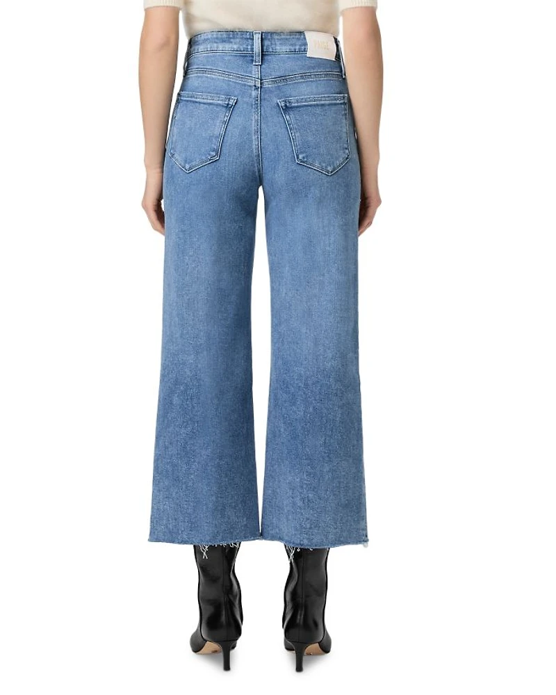 Anessa High Rise Wide Leg Ankle Jeans