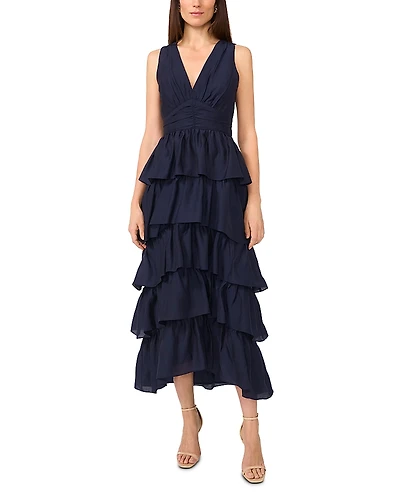 1.state Ruffle Maxi Dress