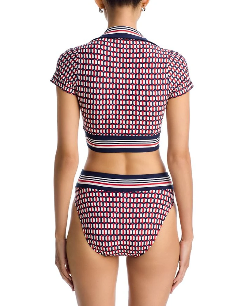 Simone High Waist Bikini Bottom