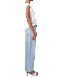 Darsha High Rise Wide Leg Jeans Replica