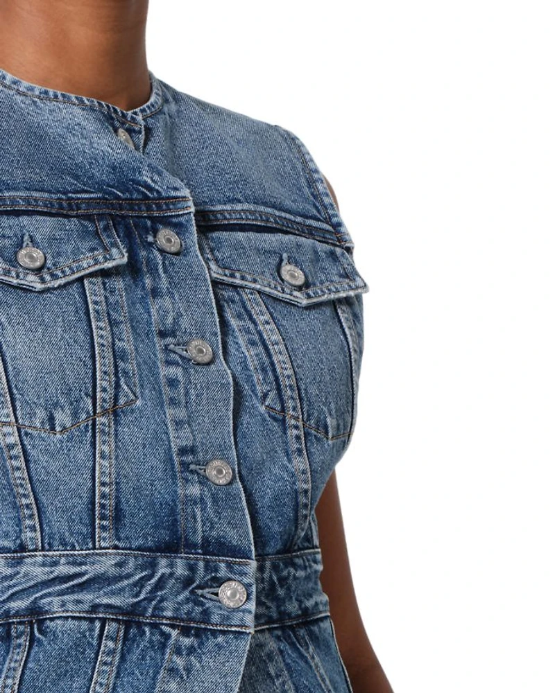 Idalene Denim Vest