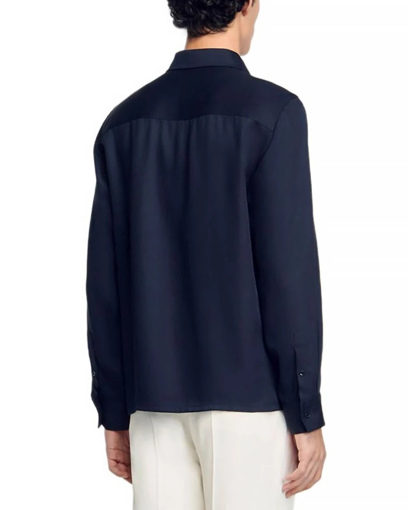 Chemise Zip Front Shirt Jacket