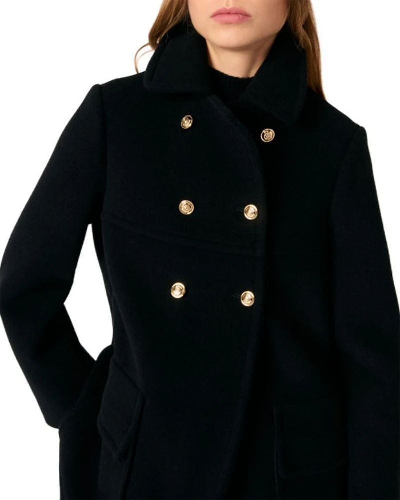 Wool Blend Coat