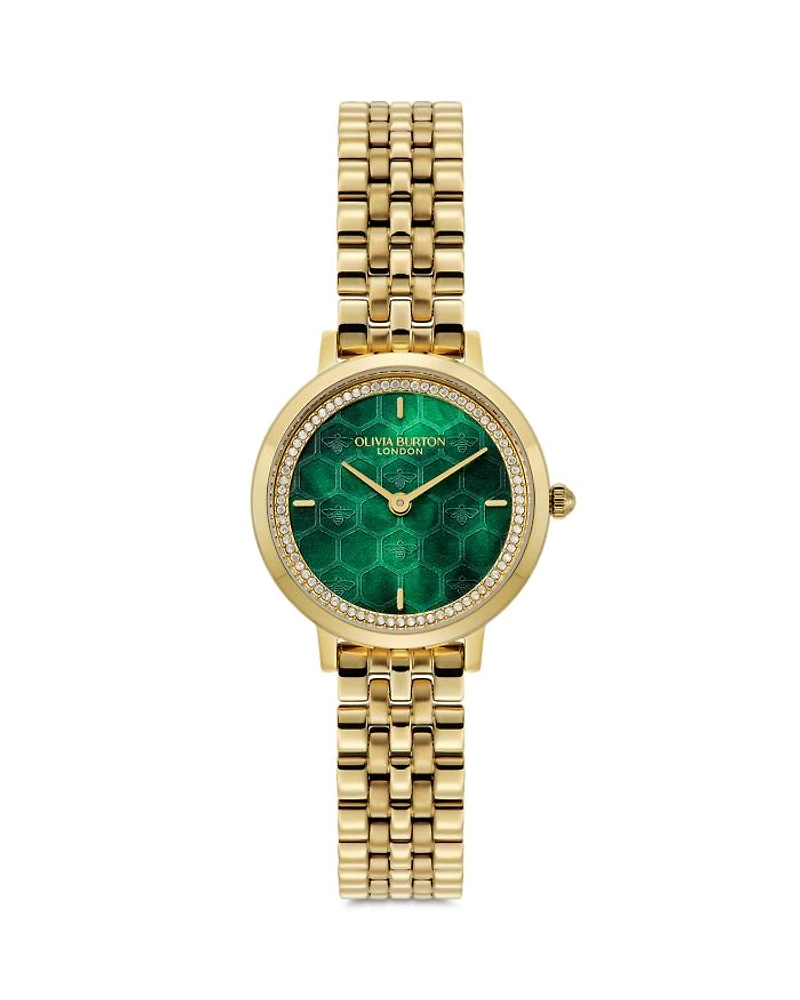 Honey Comb Ultra Slim Watch, 28mm