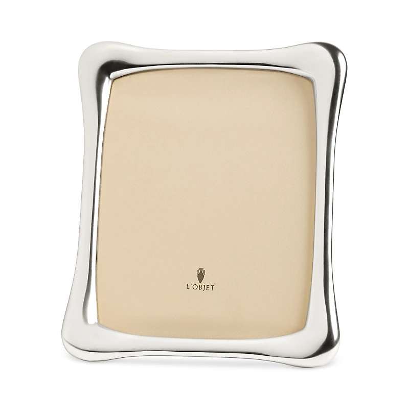 L'Objet Anton Picture Frame, Platinum Tone, 8 x 10