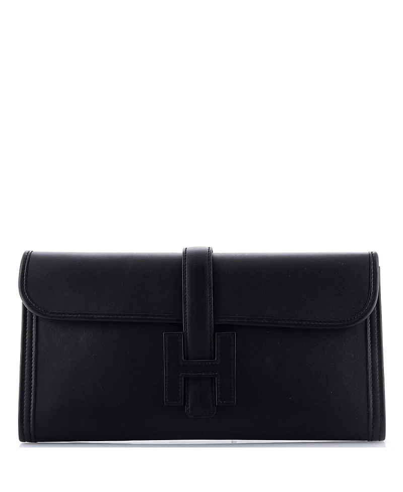 Pre-Owned HERMES 29 Jige Elan Clutch Swift